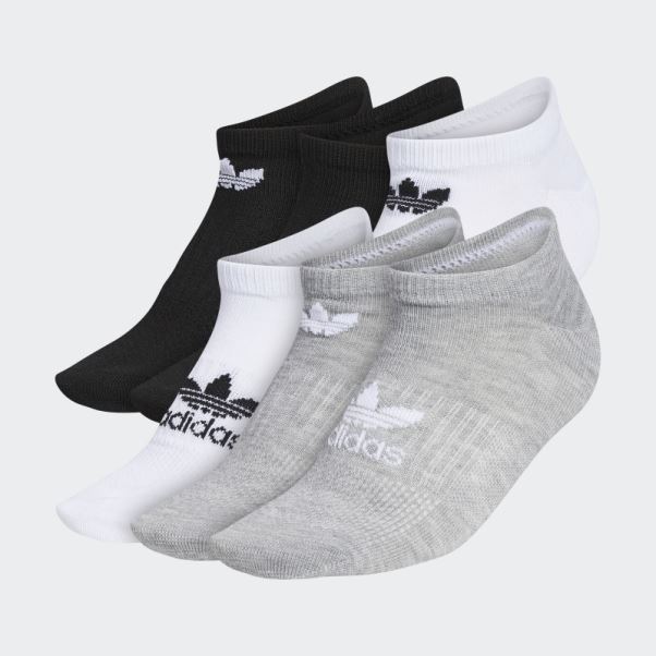 Chaussettes Invisibles Adidas Classic Superlite 6 Paires Gris