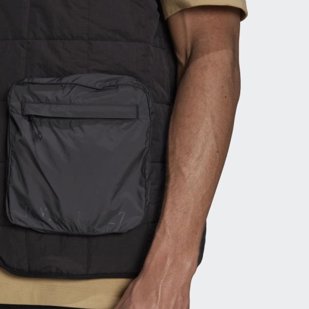 R.Y.V. Gilet Matelassé Noir Adidas