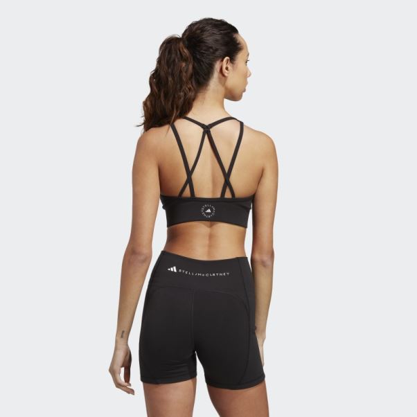 Soutien-gorge à Maintien Moyen Adidas By Stella Mccartney Truestrength Noir