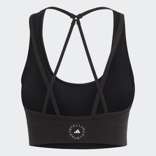 Soutien-gorge à Maintien Moyen Adidas By Stella Mccartney Truestrength Noir