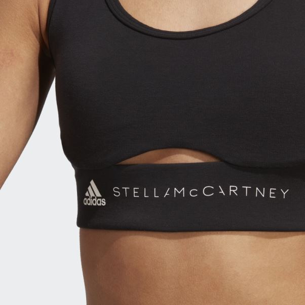 Soutien-gorge à Maintien Moyen Adidas By Stella Mccartney Truestrength Noir