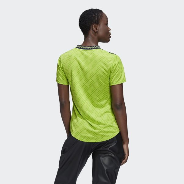 Adidas Slime Manchester United 22/23 Troisième Maillot Authentique