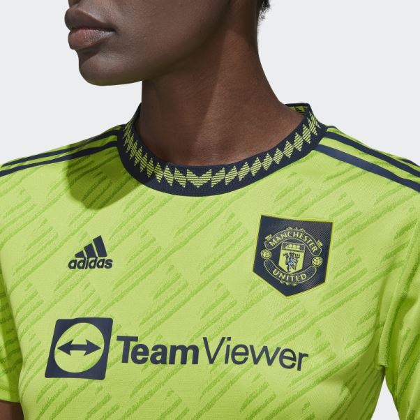 Adidas Slime Manchester United 22/23 Troisième Maillot Authentique