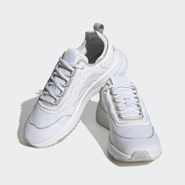 Adidas Chaussures De Course Confortables Blanches