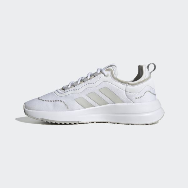 Adidas Chaussures De Course Confortables Blanches