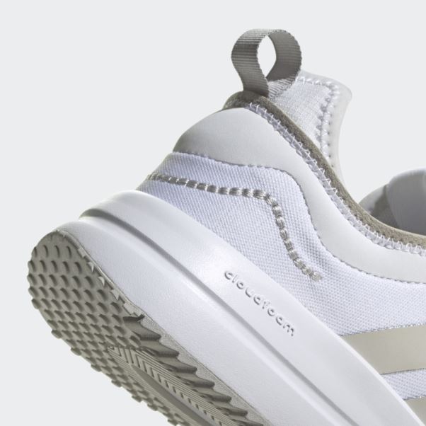 Adidas Chaussures De Course Confortables Blanches