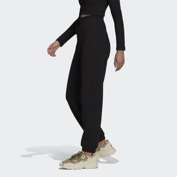 Adidas Pantalon De Survêtement Côtelé Noir
