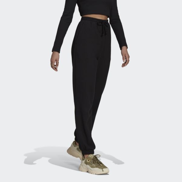 Adidas Pantalon De Survêtement Côtelé Noir
