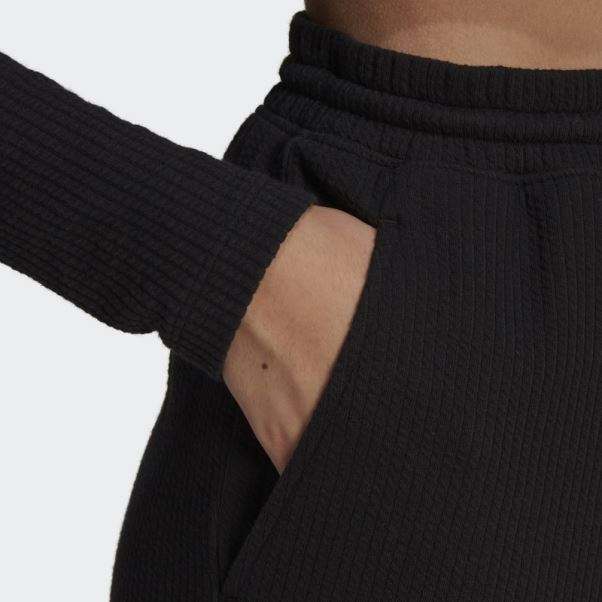 Adidas Pantalon De Survêtement Côtelé Noir