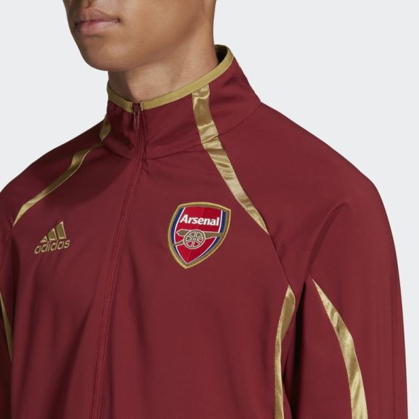 Veste Tissée Adidas Arsenal Teamgeist Marron Noble