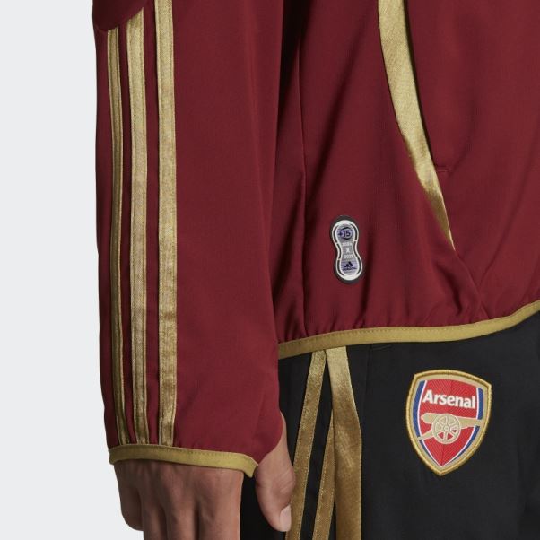 Veste Tissée Adidas Arsenal Teamgeist Marron Noble