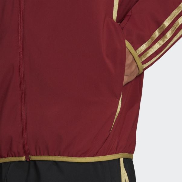 Veste Tissée Adidas Arsenal Teamgeist Marron Noble