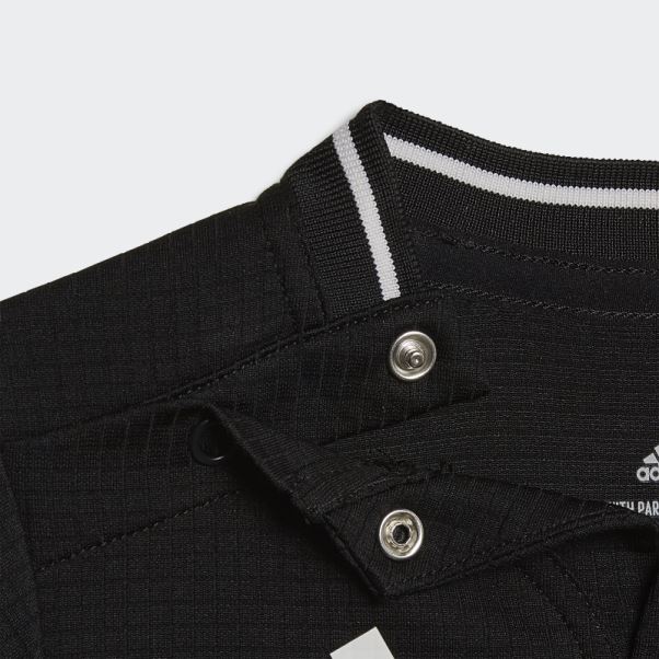 Kit Bébé All Blacks Rugby Replica Domicile Adidas Noir