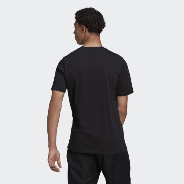 R.Y.V. Tee Shirt Graphique Adidas Noir