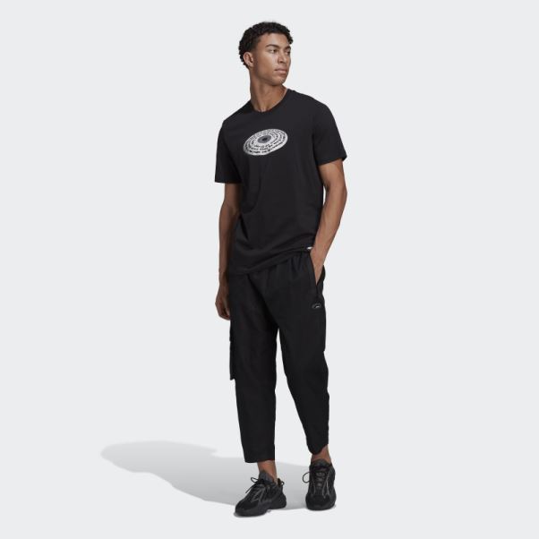 R.Y.V. Tee Shirt Graphique Adidas Noir