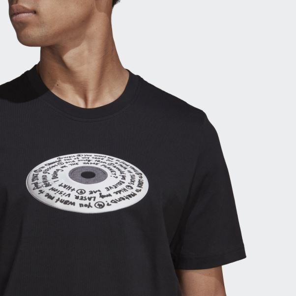 R.Y.V. Tee Shirt Graphique Adidas Noir