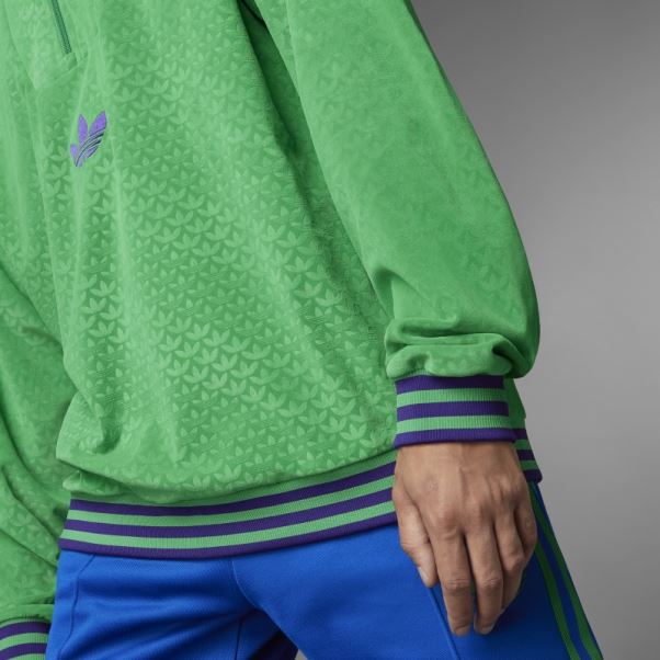 Vert Adicolor Heritage Now Entonnoir Velours Top Adidas