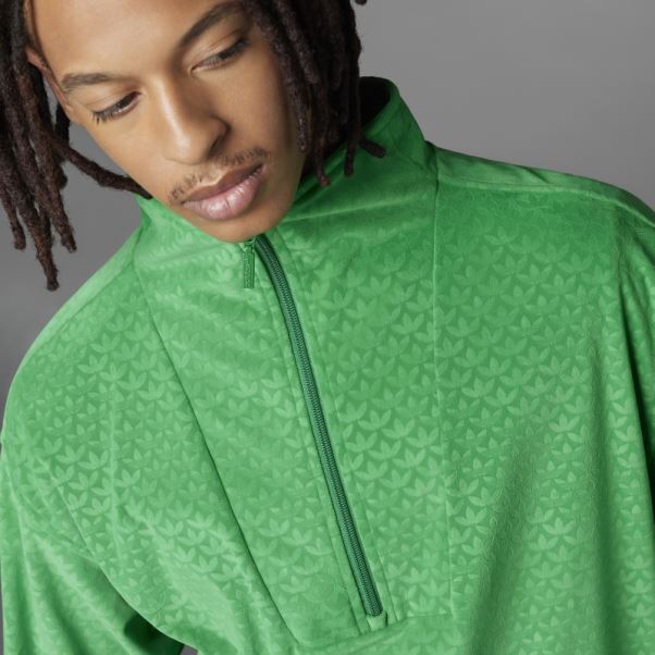 Vert Adicolor Heritage Now Entonnoir Velours Top Adidas