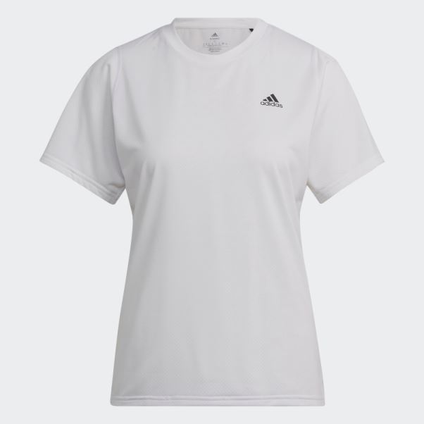 T-shirt Running Icones Blanc Adidas