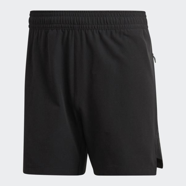 Adidas Short D'entraînement Moleté Noir