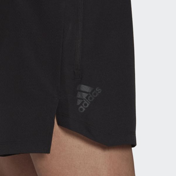 Adidas Short D'entraînement Moleté Noir