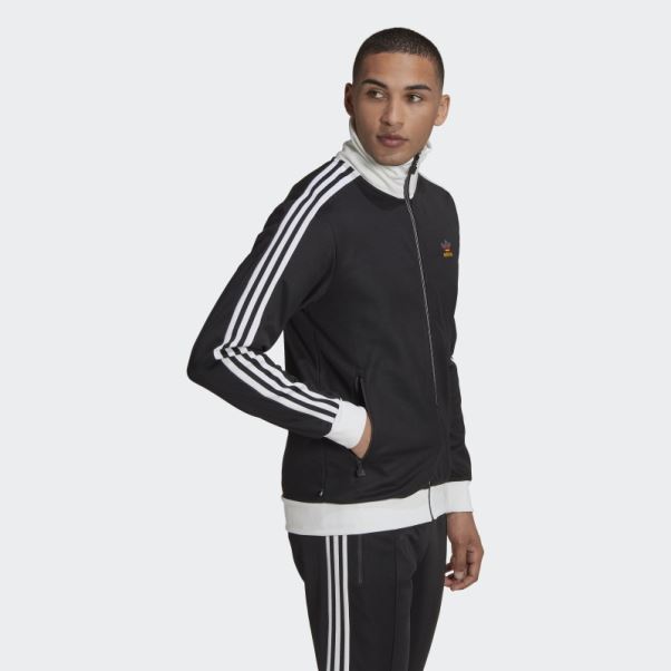 Veste De Survêtement Adidas Beckenbauer Noir