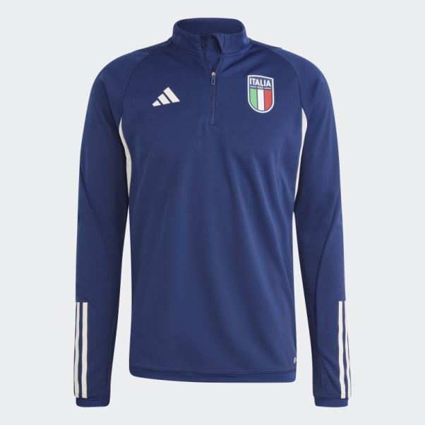 Adidas Italy Tiro 23 Training Top Bleu Foncé