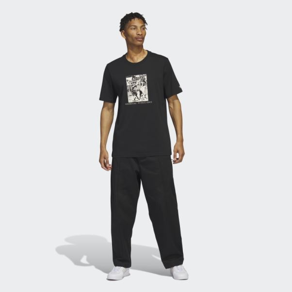Tee Shirt Adidas Aneth Compassion Noir