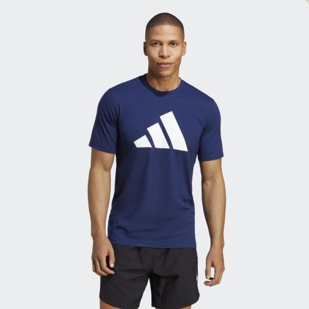 T-shirt D'entraînement à Logo Feelready Train Essentials Bleu Foncé Adidas