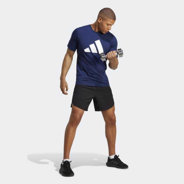 T-shirt D'entraînement à Logo Feelready Train Essentials Bleu Foncé Adidas