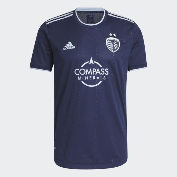 Maillot De Sport Kansas City 22/23 Extérieur Authentique Adidas Night Indigo