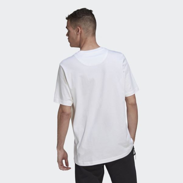 T-shirt Blanc Adidas Studio Lounge