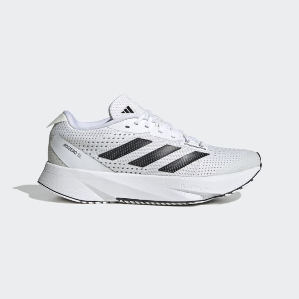 Adidas Adizero Sl Chaussures De Course Blanc Mode
