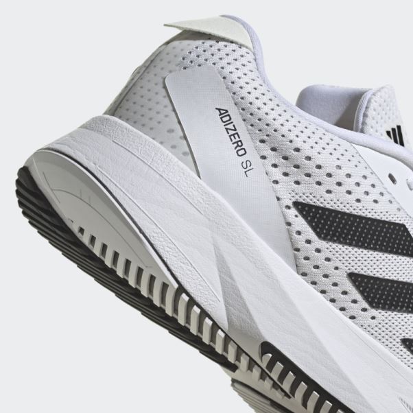 Adidas Adizero Sl Chaussures De Course Blanc Mode