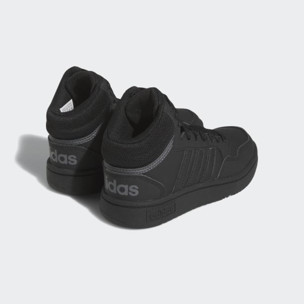 Adidas Hoops Mid Chaussures Gris
