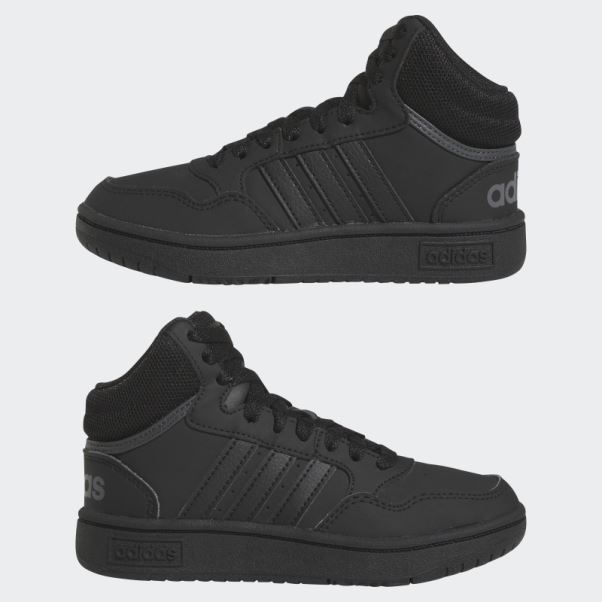 Adidas Hoops Mid Chaussures Gris
