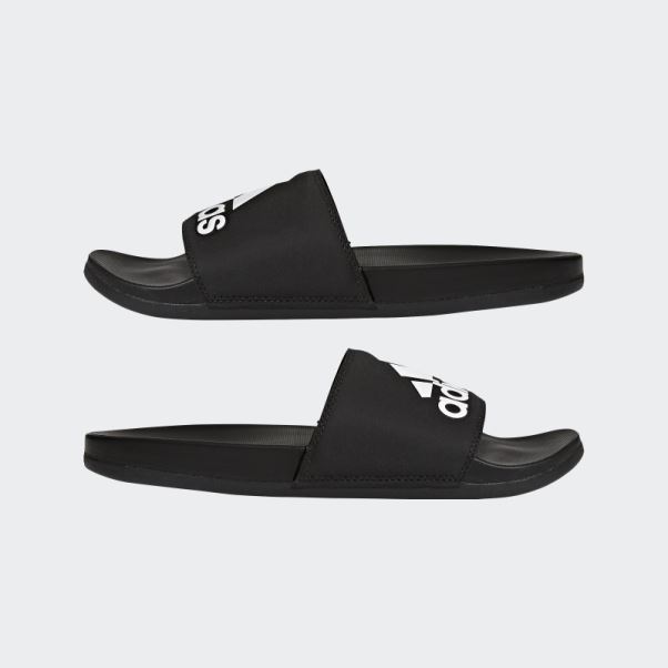Claquettes Adidas Adilette Comfort Noir/blanc