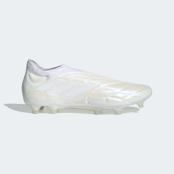 Copa Pure+ Chaussures De Football Pour Terrain Sec Blanc Adidas
