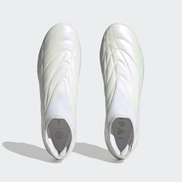 Copa Pure+ Chaussures De Football Pour Terrain Sec Blanc Adidas