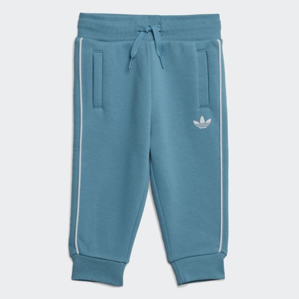 Ensemble Adidas Bleu Aube Adicolor Crew