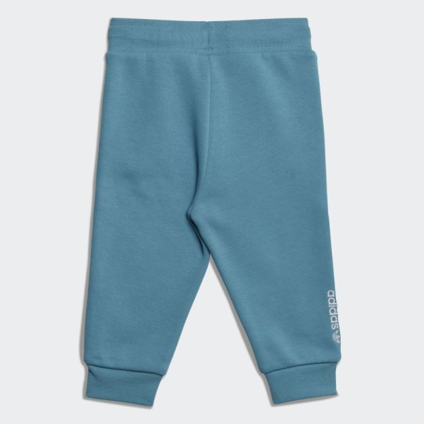 Ensemble Adidas Bleu Aube Adicolor Crew