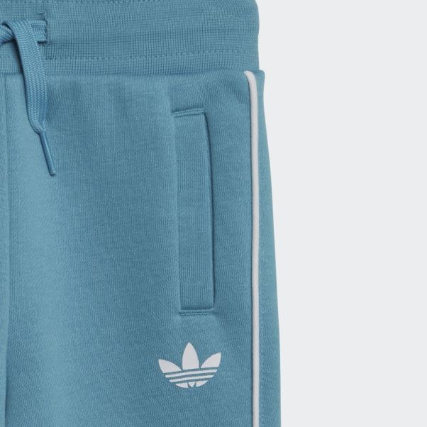 Ensemble Adidas Bleu Aube Adicolor Crew