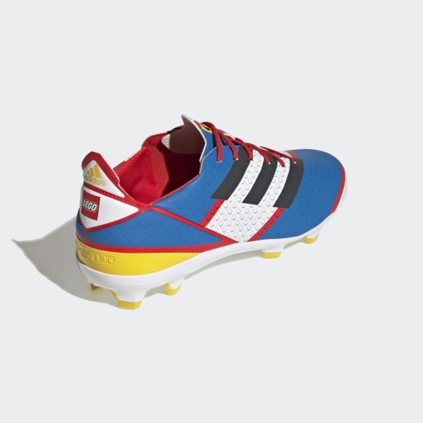 Adidas Gamemode Crampons De Football Pour Terrain Ferme Blanc