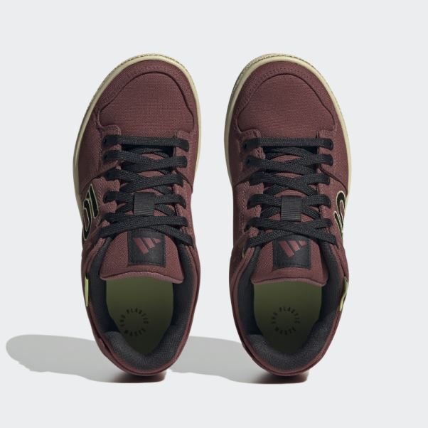 Adidas Five Ten Freerider Toile Chaussures De Vélo De Montagne Bordeaux