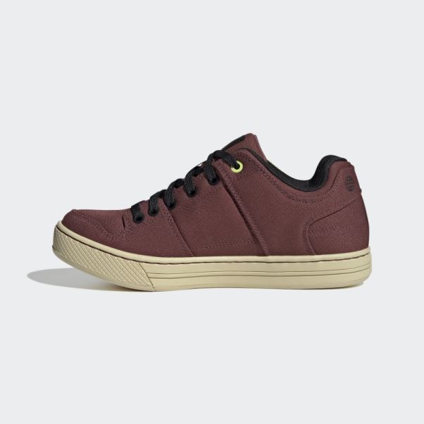 Adidas Five Ten Freerider Toile Chaussures De Vélo De Montagne Bordeaux