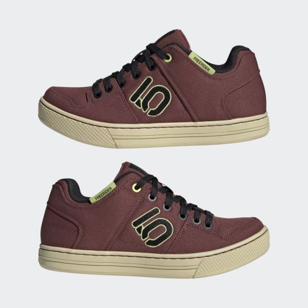 Adidas Five Ten Freerider Toile Chaussures De Vélo De Montagne Bordeaux