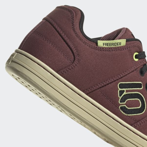 Adidas Five Ten Freerider Toile Chaussures De Vélo De Montagne Bordeaux