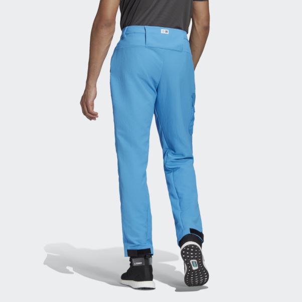 Pantalon De Randonnée Adidas Terrex Made To Be Remade Bleu