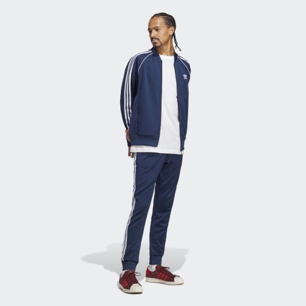 Pantalon De Survêtement Adicolor Classics Sst Adidas Night Indigo