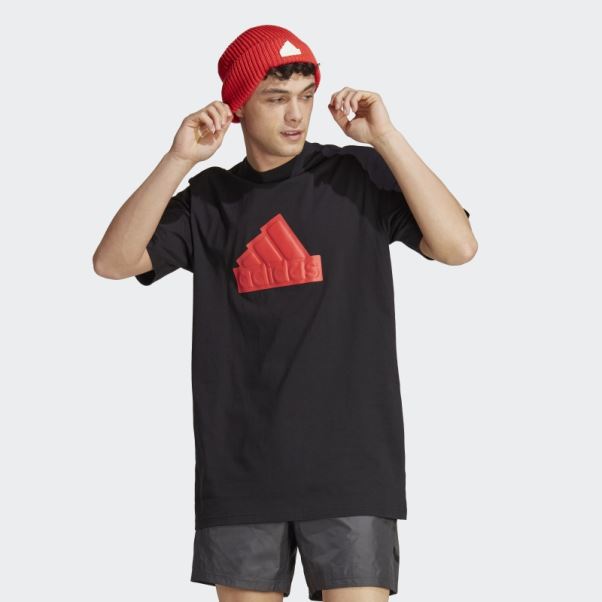 T-shirt Adidas Future Icons Badge Of Sport Noir